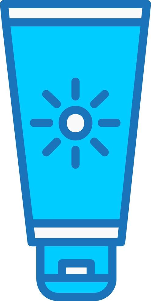 Sunscreen Vector Icon