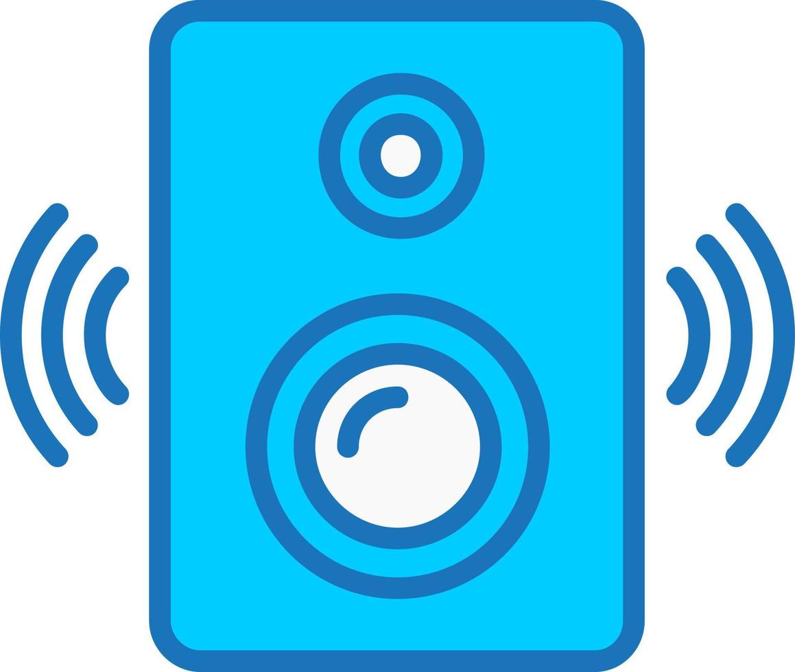 icono de vector de altavoces