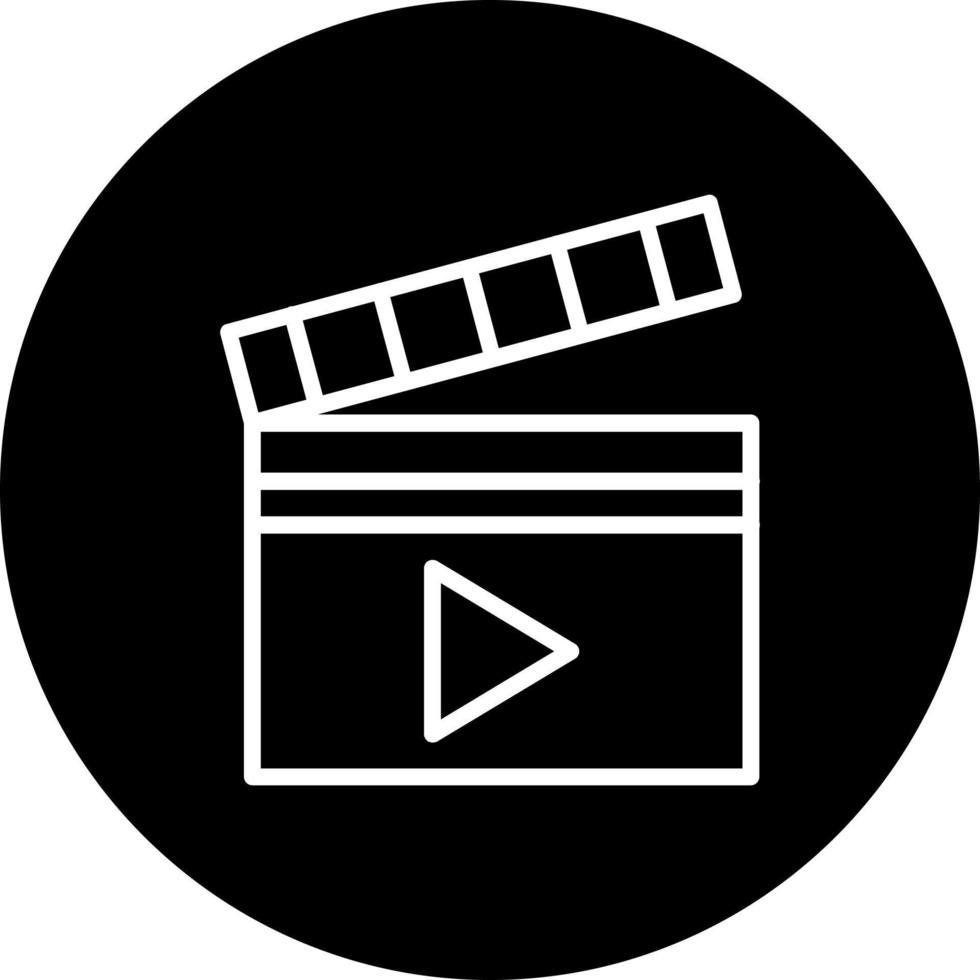 Clapperboard Vector Icon