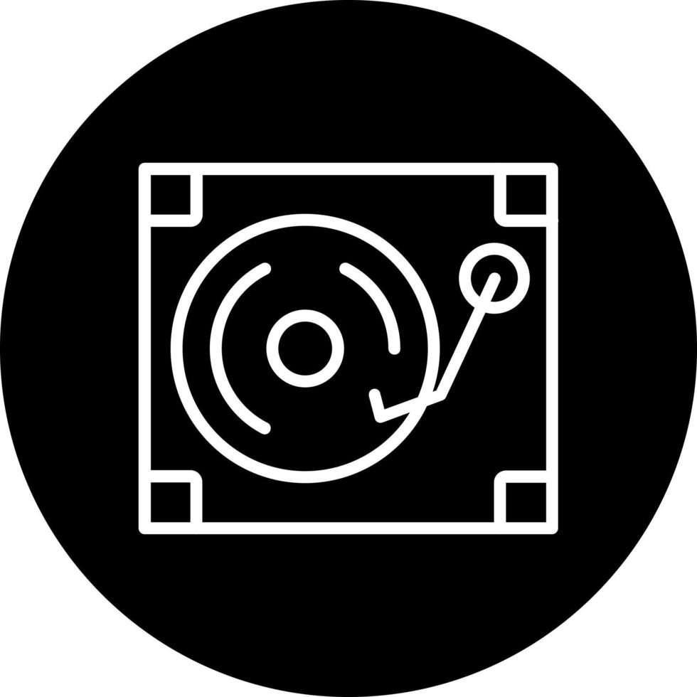 Turntable Vector Icon
