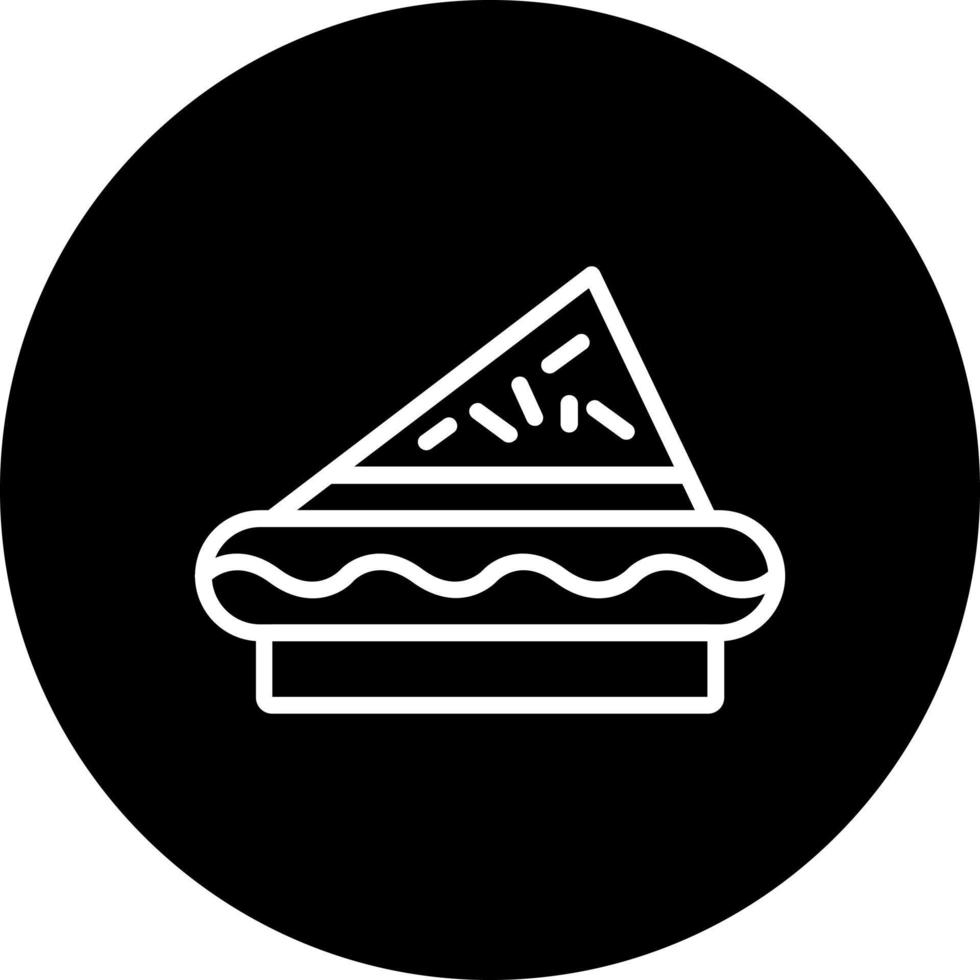 icono de vector de sándwich