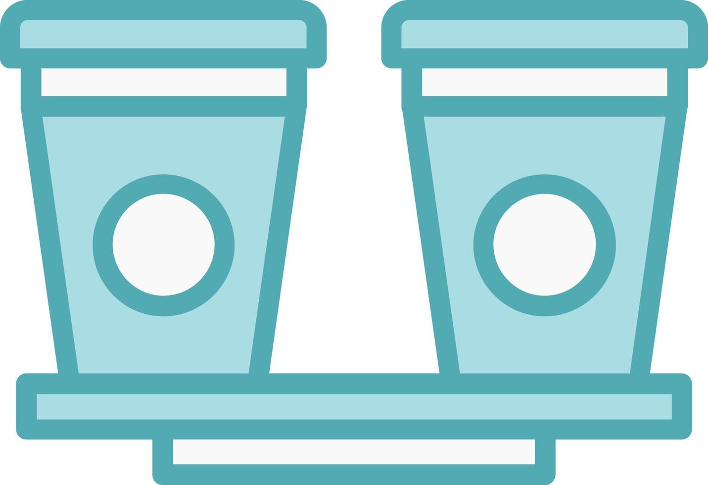 Cups Vector Icon