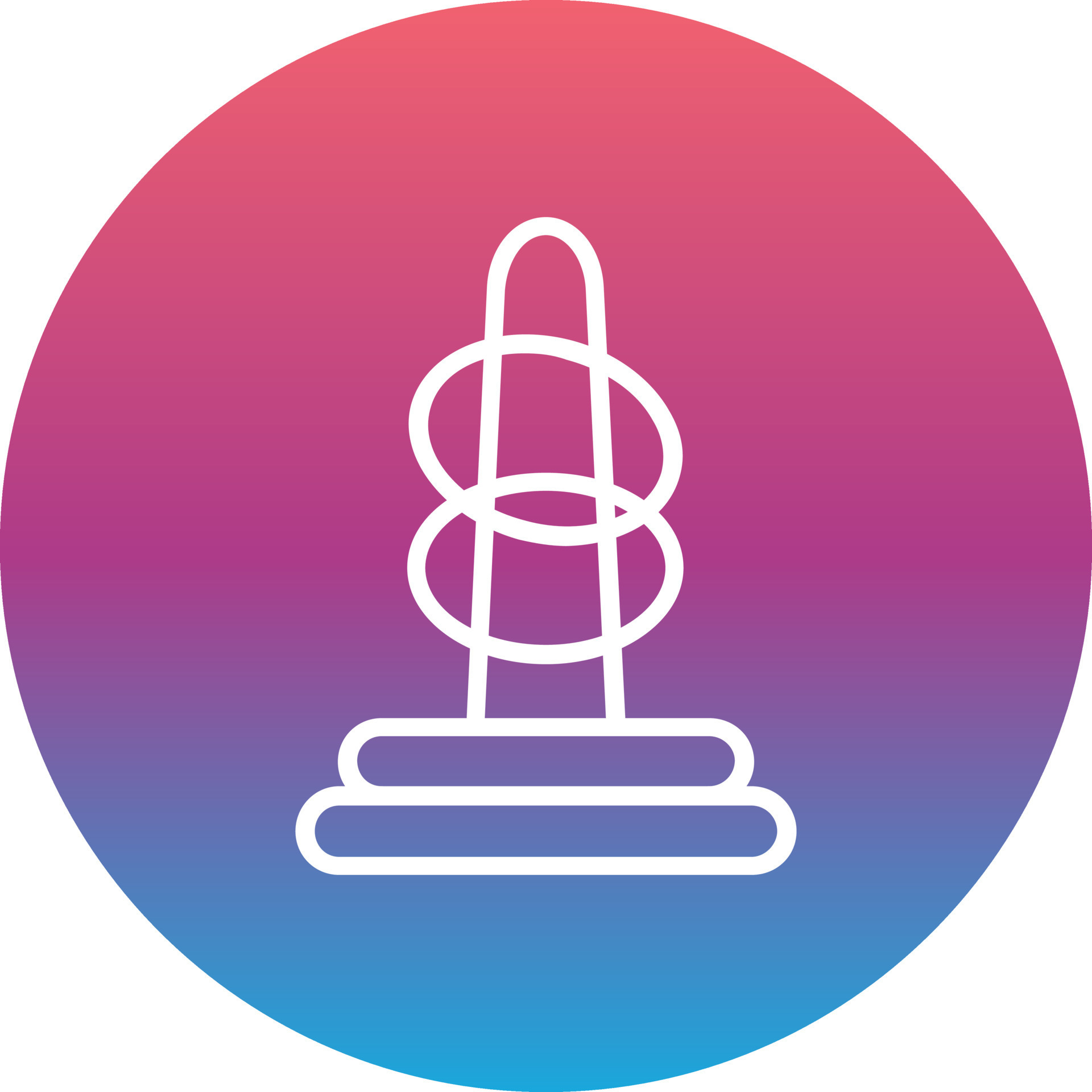 Ring Toss Vector Icon 15780719 Vector Art at Vecteezy