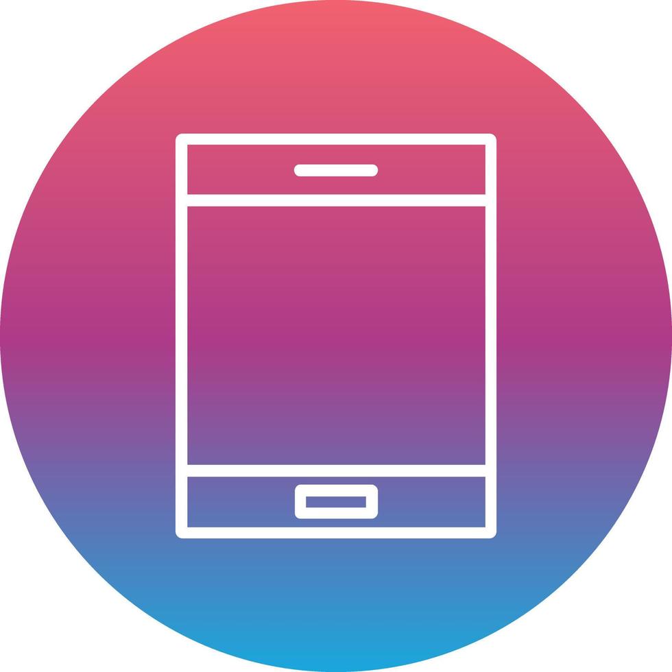 Tablet Vector Icon