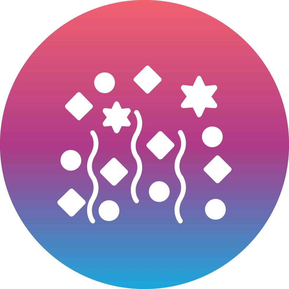 Confetti Vector Icon
