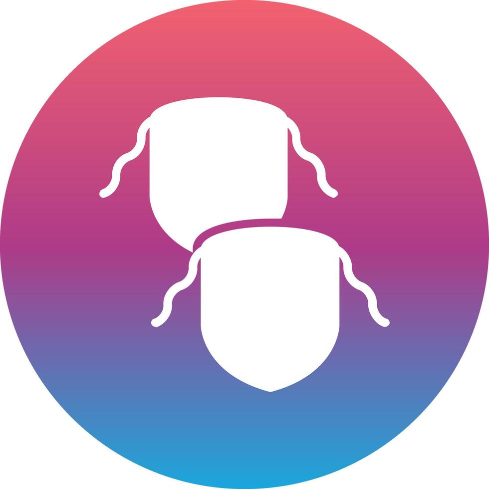 Theater Masks Vector Icon
