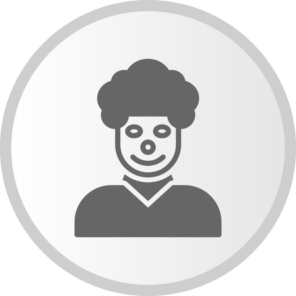 icono de vector de payaso