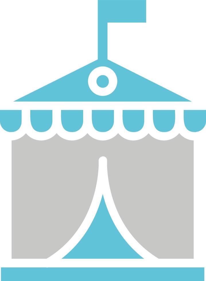 Circus Tent Vector Icon