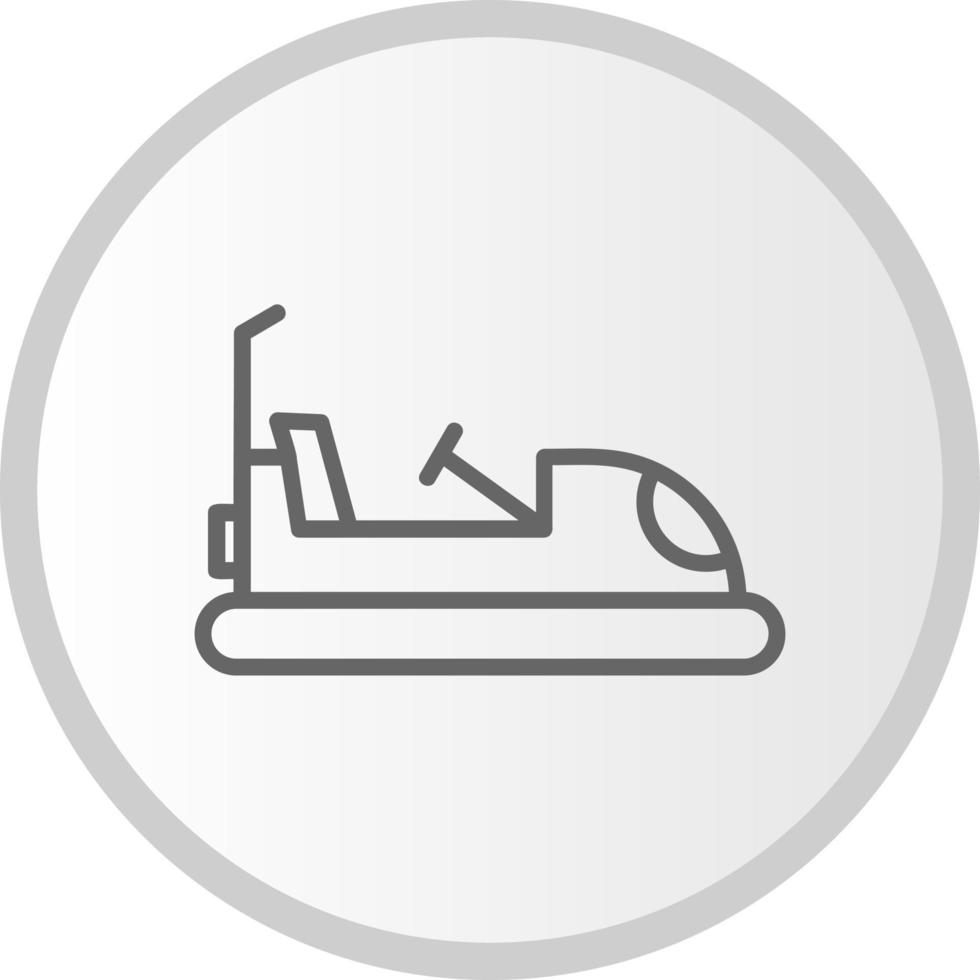 icono de vector de coche de parachoques