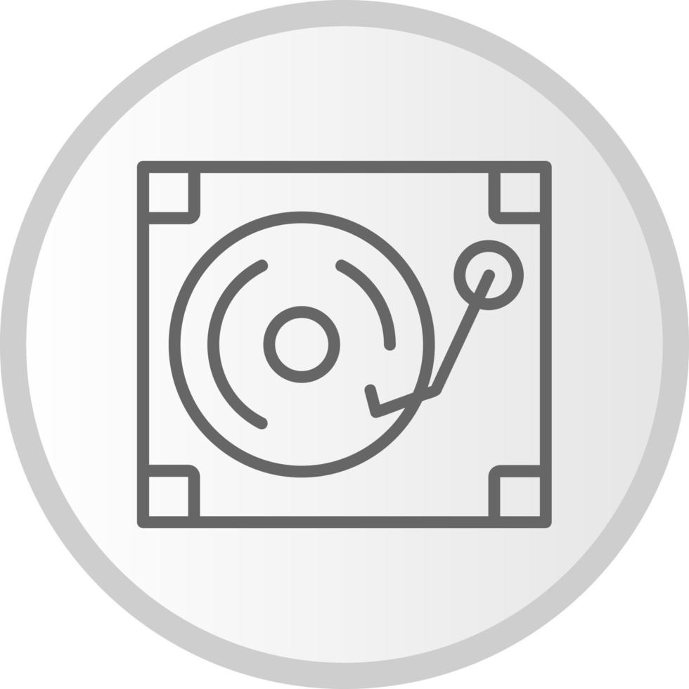 Turntable Vector Icon