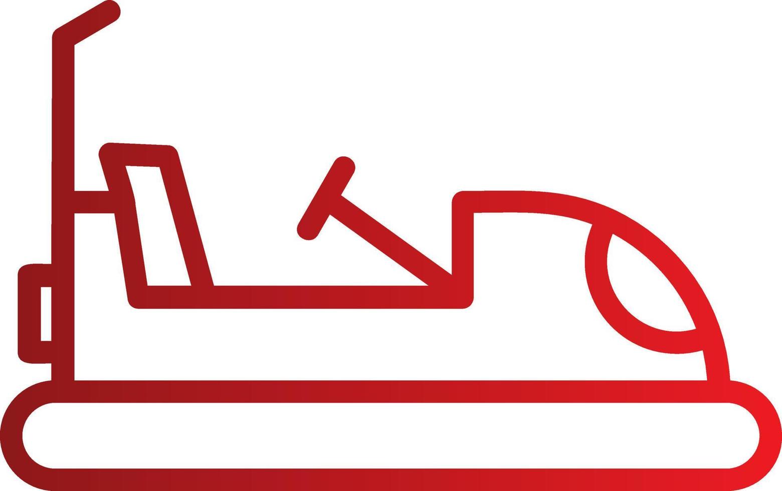 Bumper Car Vector Icon