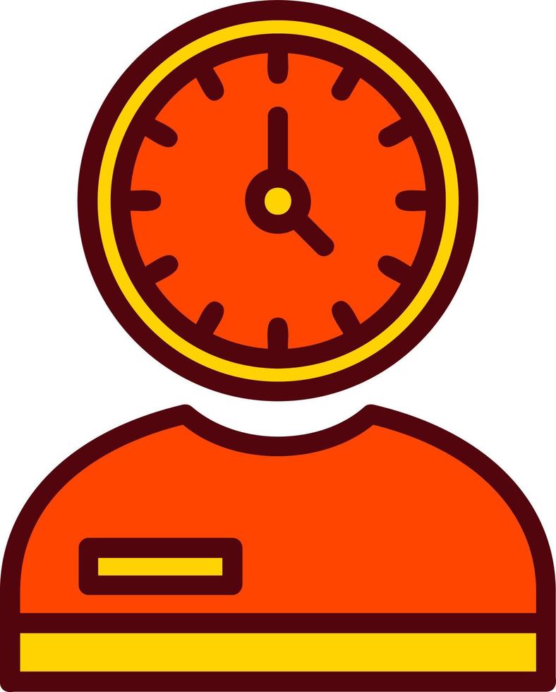 Workaholic Vector Icon