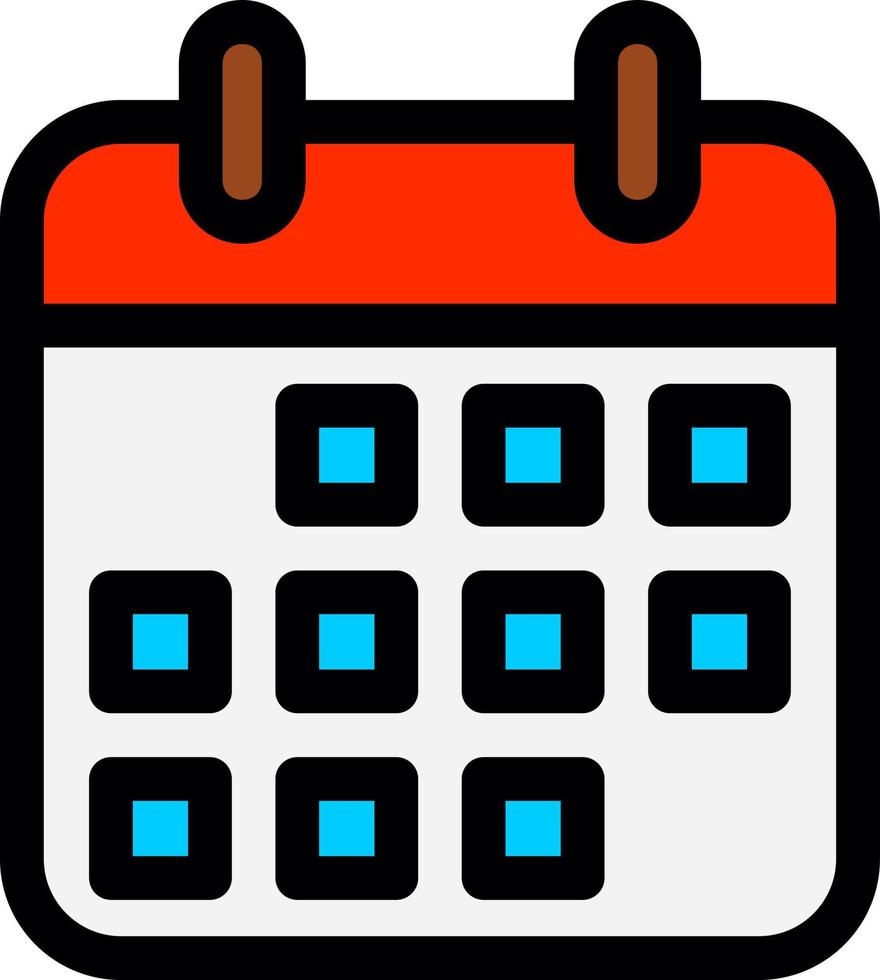 Calendar Vector Icon Design