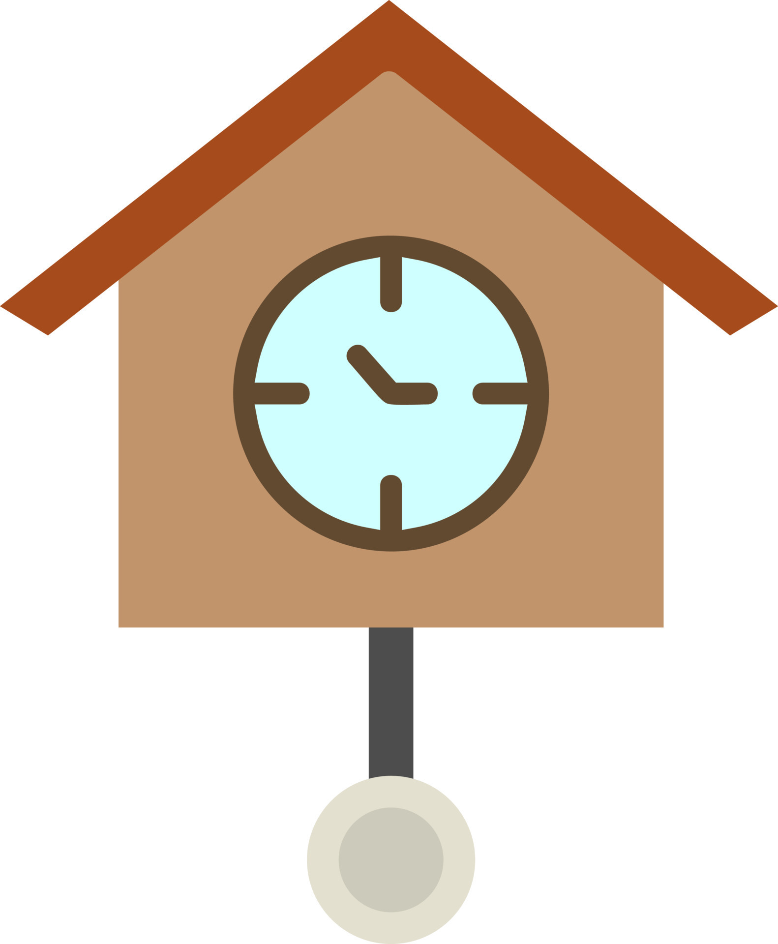 Cuckoo Clock Vector Icon Design 15782168 Vector Art at Vecteezy
