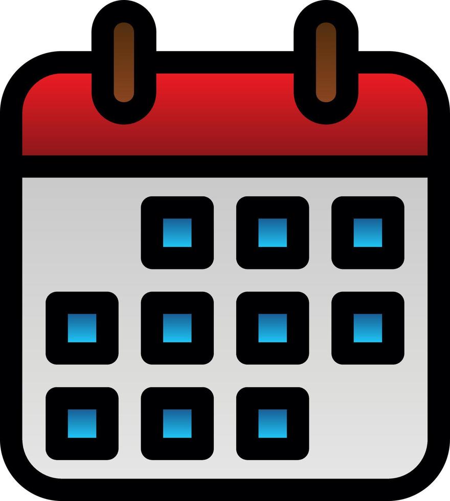 Calendar Vector Icon Design