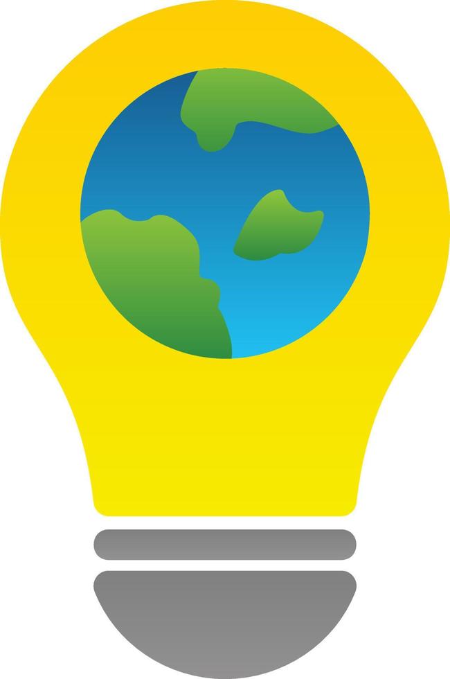 Earth Hour Vector Icon Design