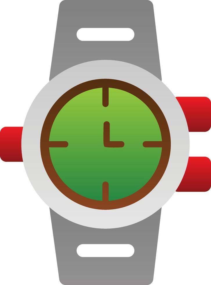 Wristwatch Vector Icon Design