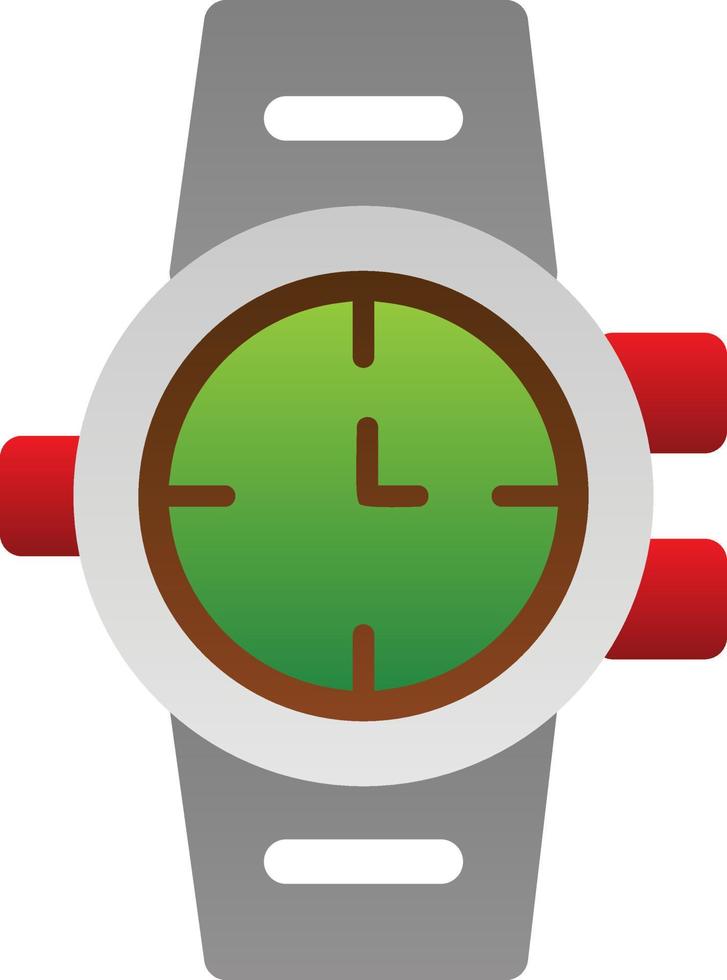 diseño de icono de vector de reloj de pulsera