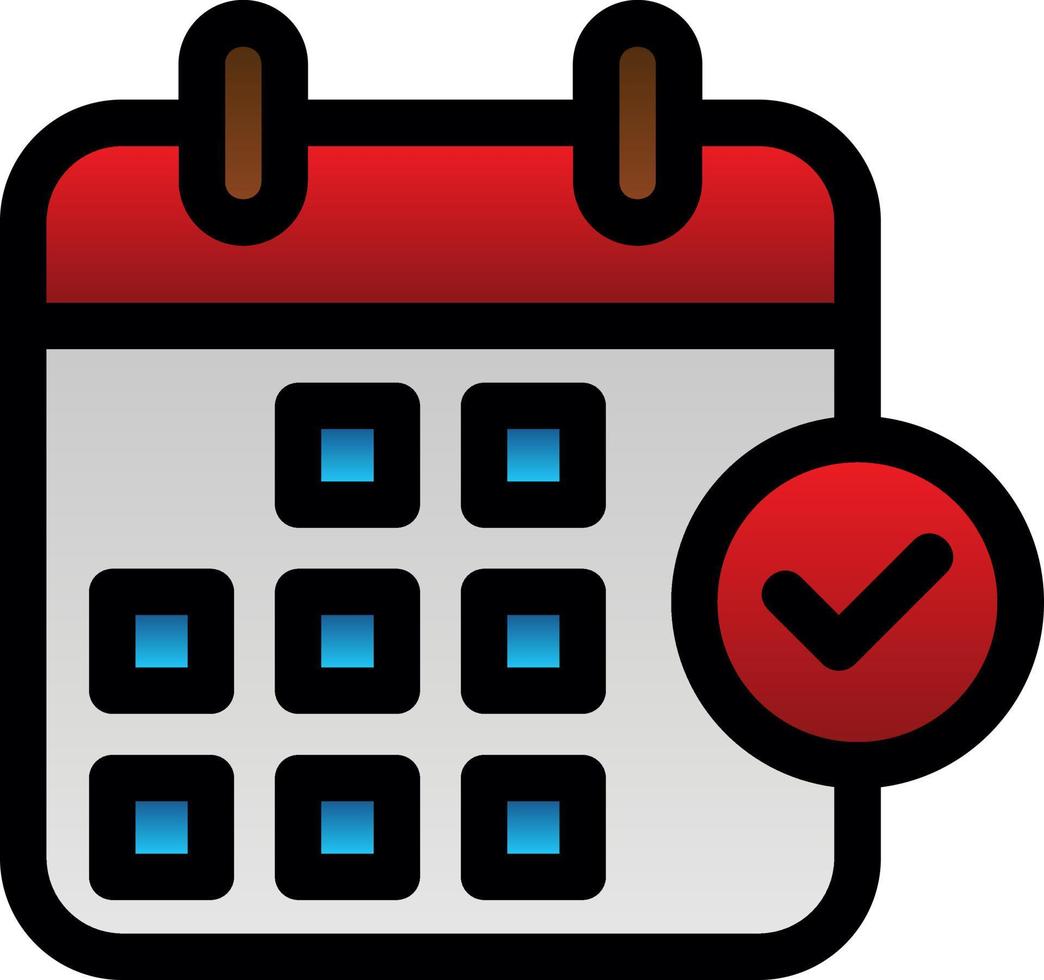 Today Vector Icon Design