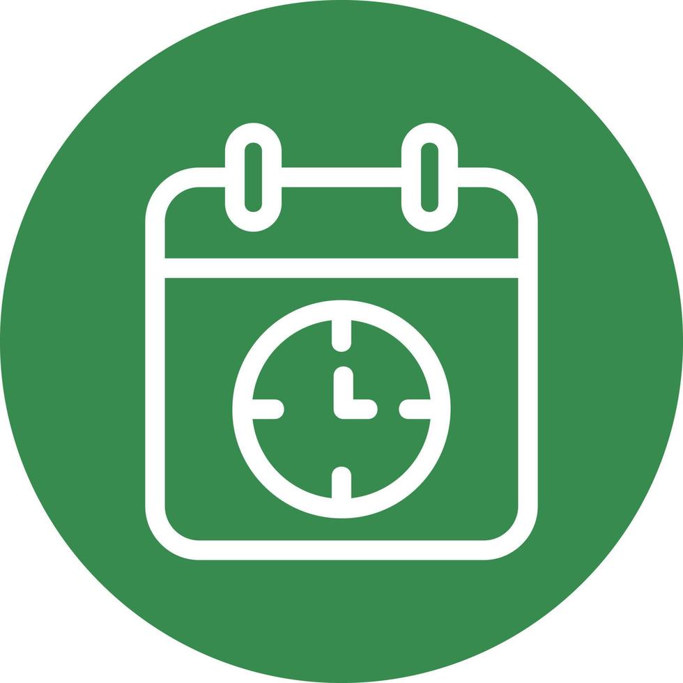 Deadline Vector Icon Design