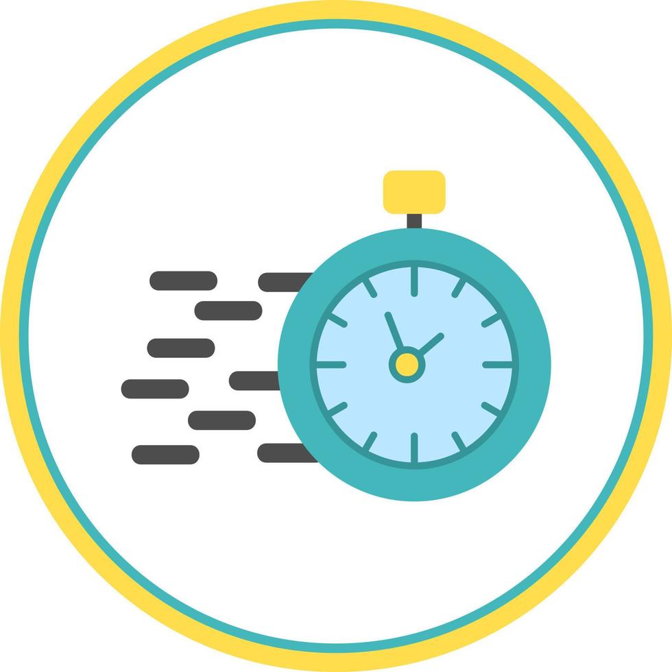 Fast Time Vector Icon Design