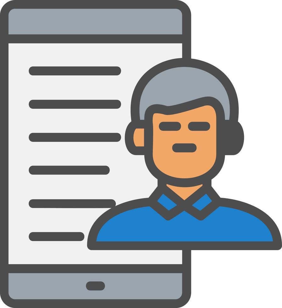 Phone Addict Vector Icon