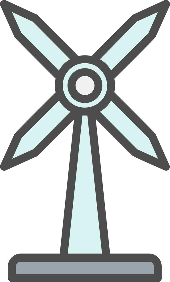 Windmill Vector Icon