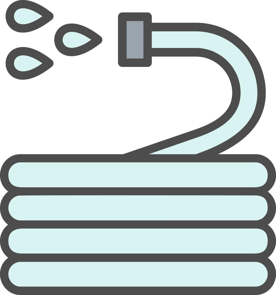 Water Hose Vector Icon