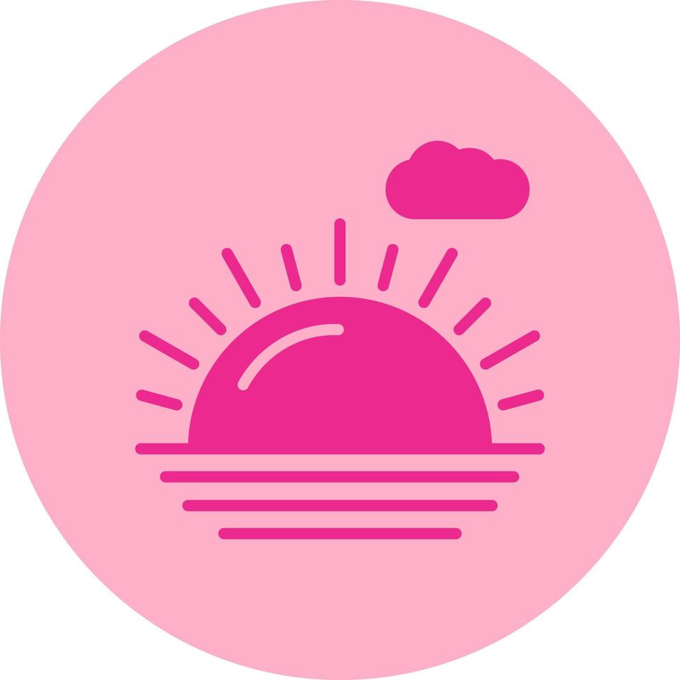 Sunrise Vector Icon