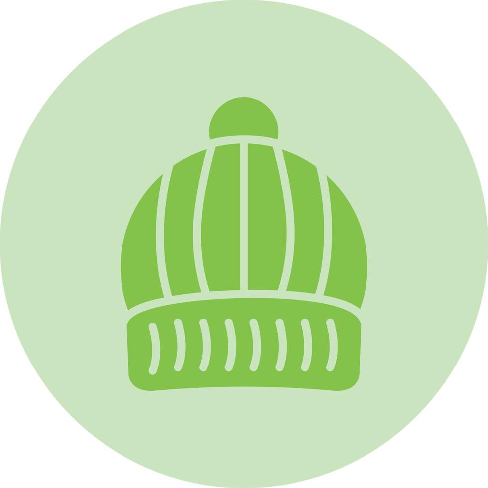 Wool Hat Vector Icon