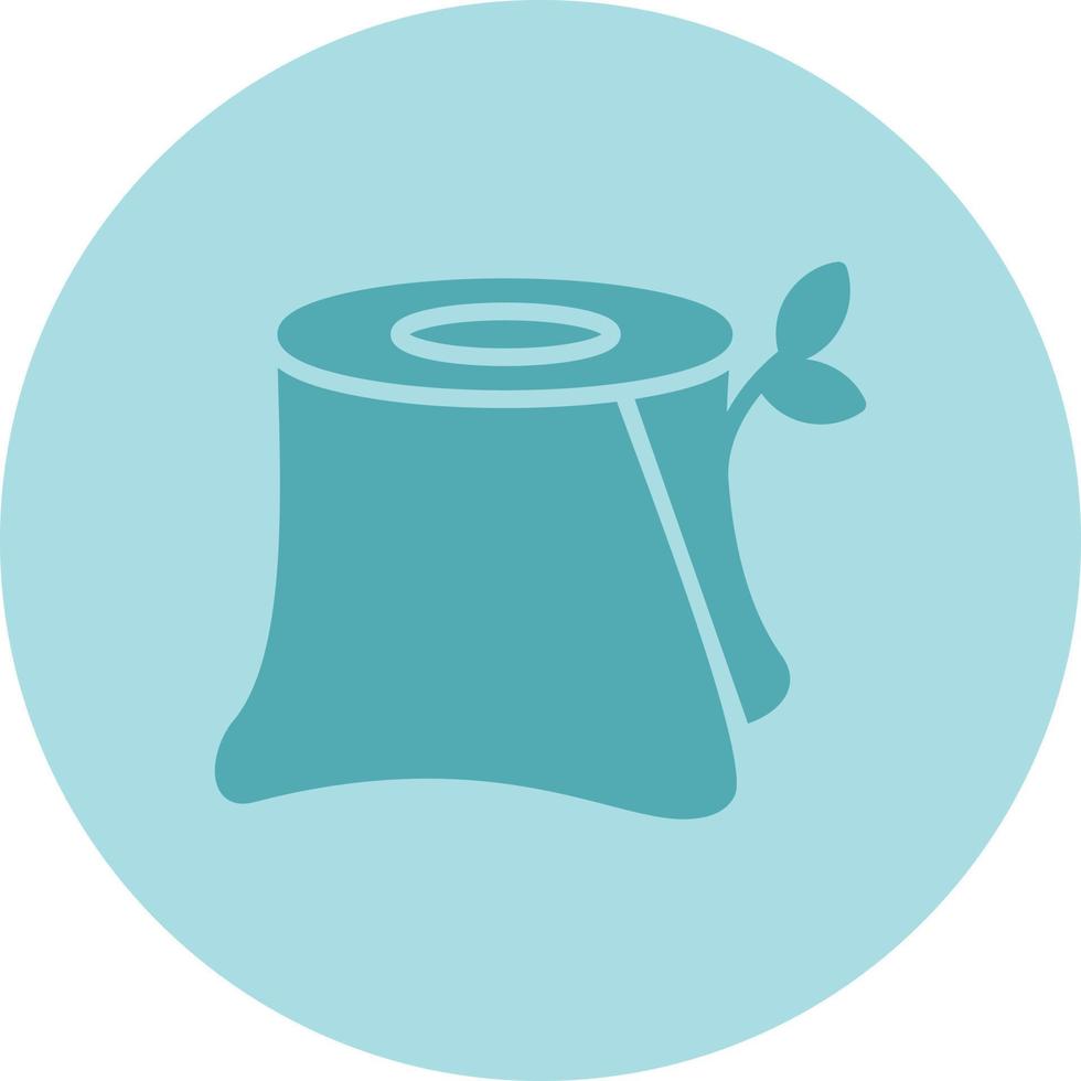 Stump Vector Icon