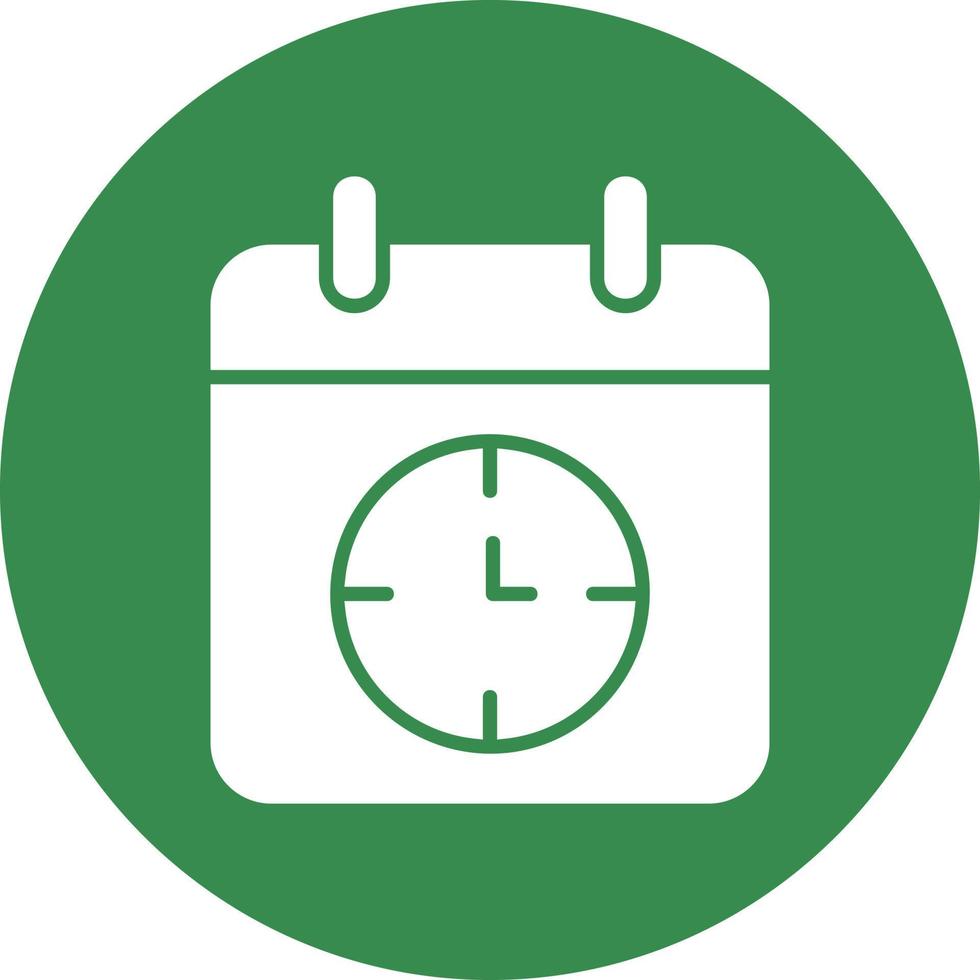 Deadline Vector Icon Design