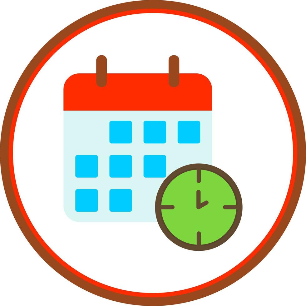 Time Management Vector Icon Design