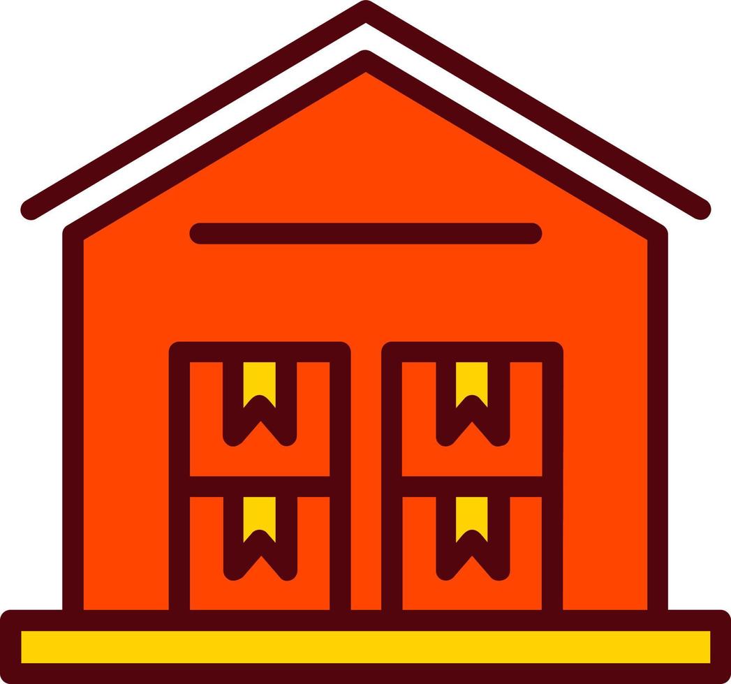 Warehouse Vector Icon