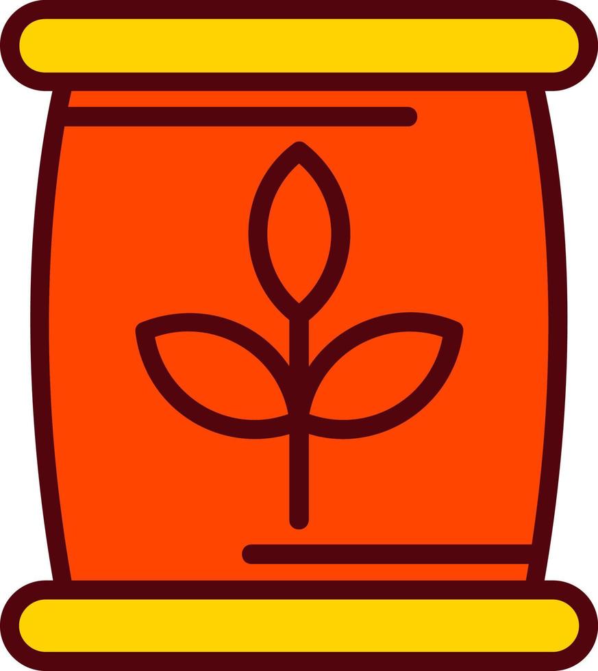 Seed Bag Vector Icon