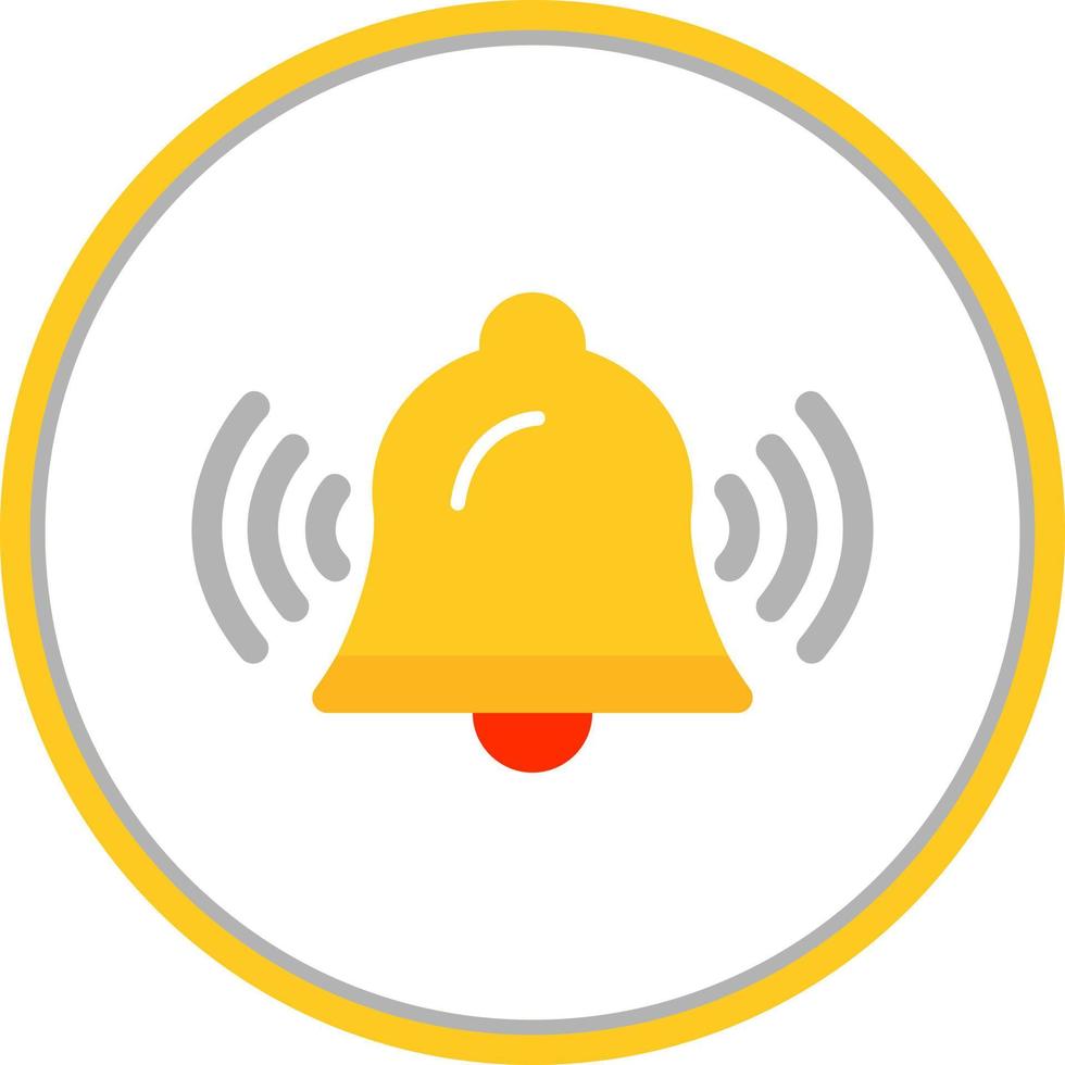 Ring Bell Vector Icon Design