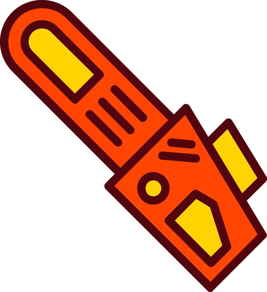 Chainsaw Vector Icon