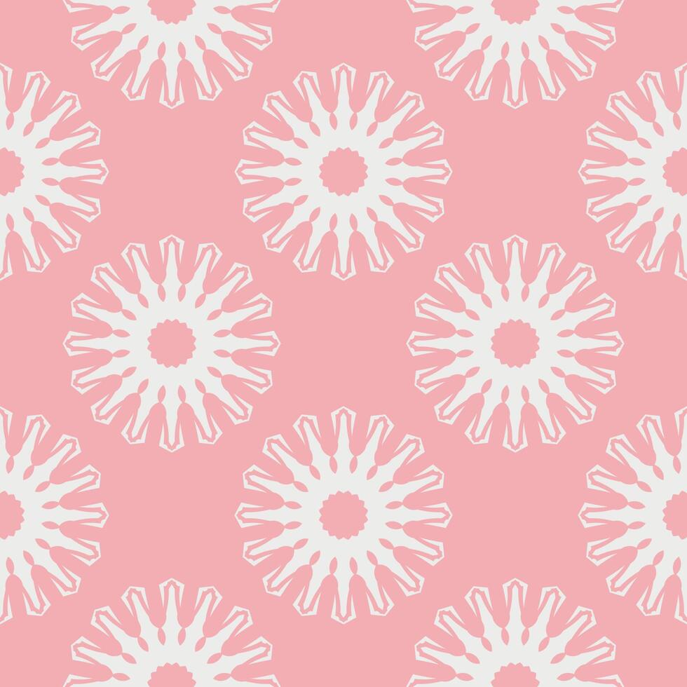The geometric pattern with lines ,Tints of Pink Seamless pattern, Vector Seamless pattern. Repeating geometric, Seamless floral pattern.