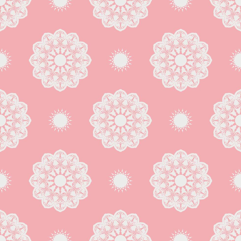 The geometric pattern with lines ,Tints of Pink Seamless pattern, Seamless pattern. Repeating geometric, Seamless floral pattern. vector