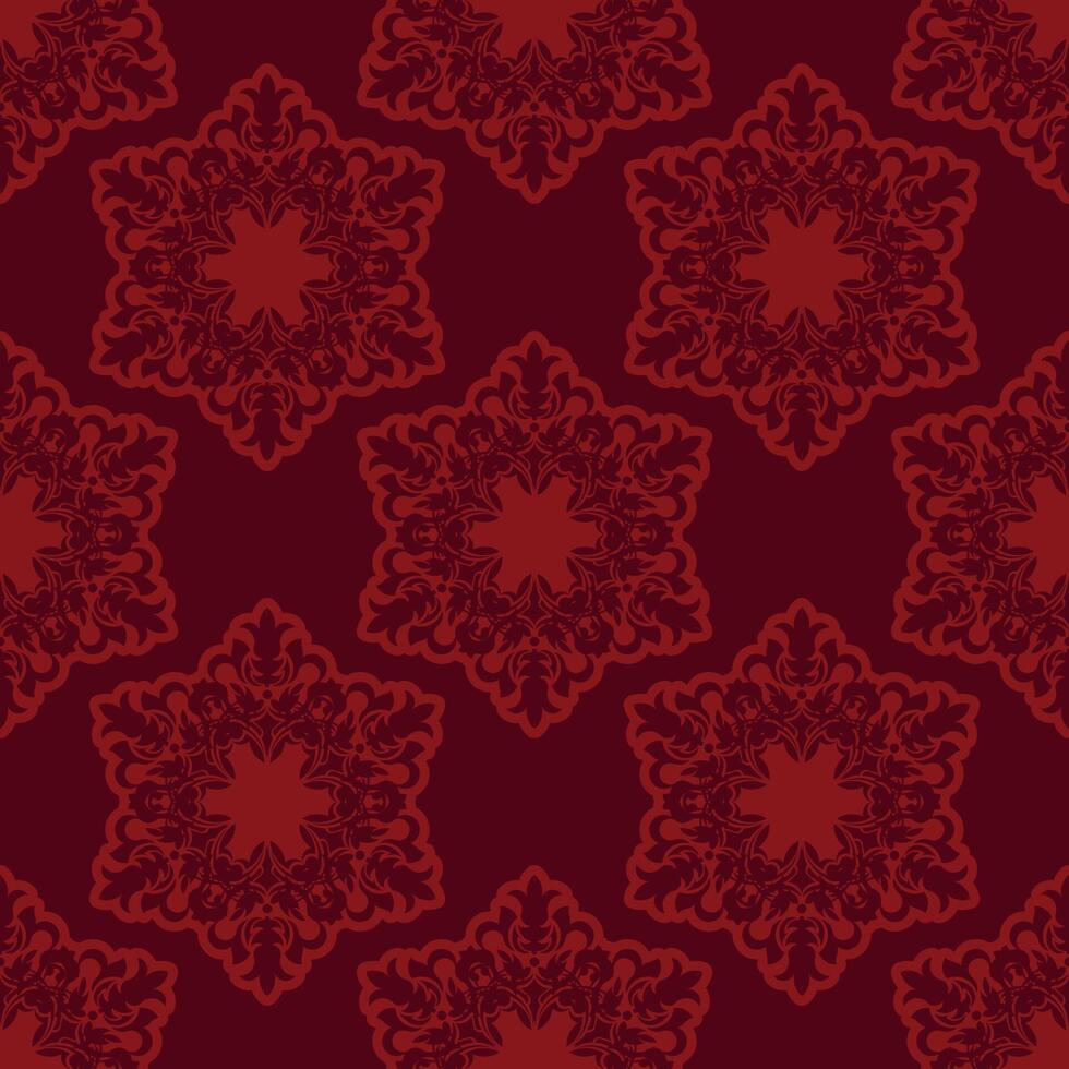 Seamless background with decorative flowers. Mexico. Design with manual hatching. Ethnic boho ornament. Textile. Vector illustration for web design or print.