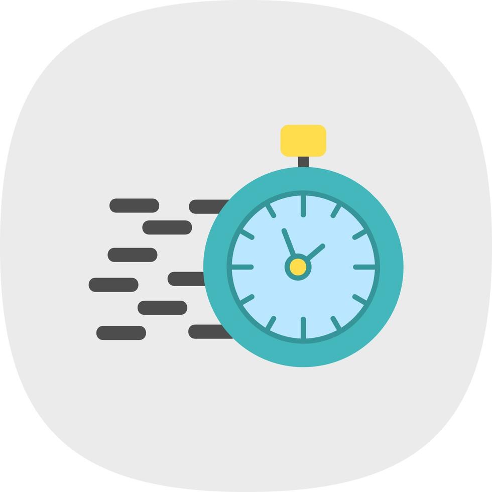 Fast Time Vector Icon Design