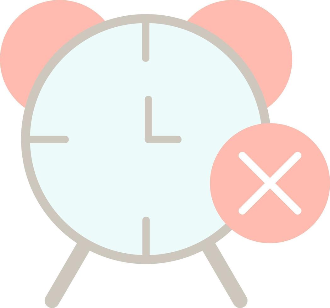Remove Alarm Vector Icon Design