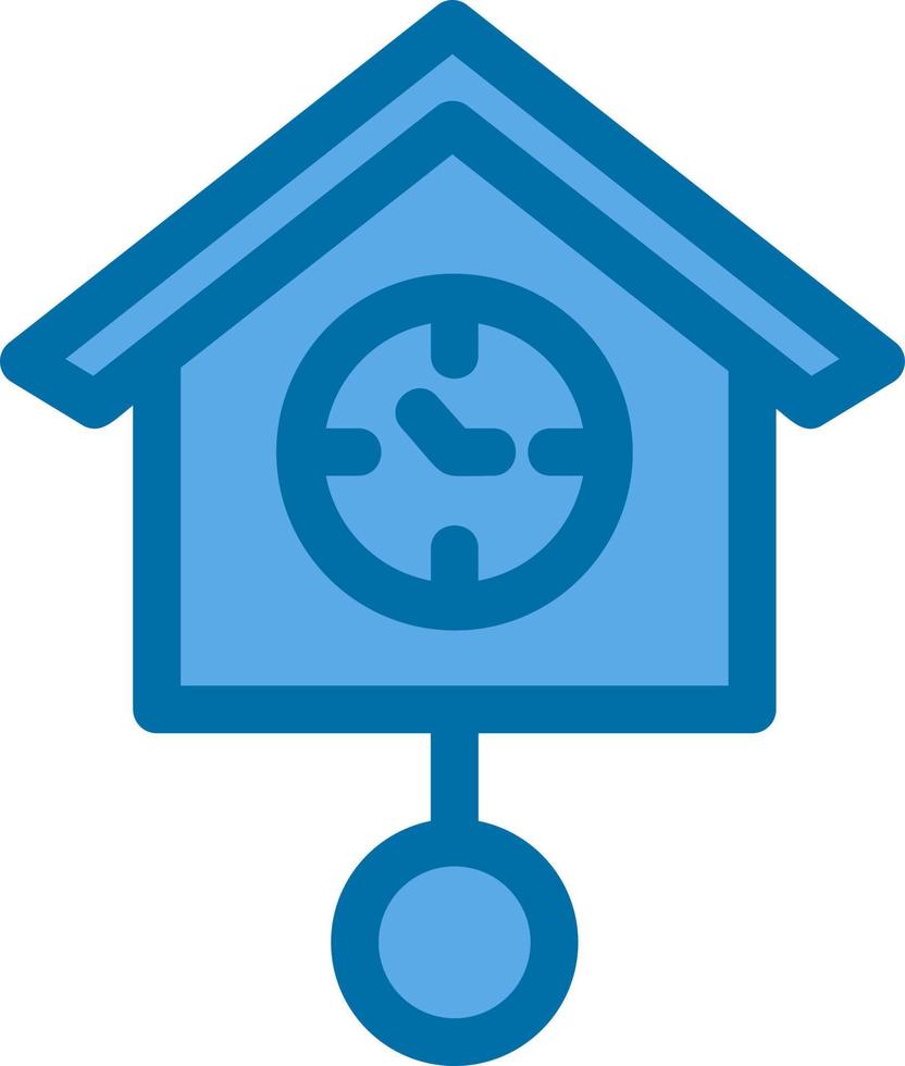 diseño de icono de vector de reloj de cuco