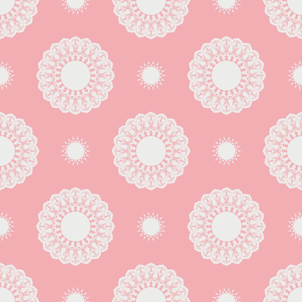 The geometric pattern with lines ,Tints of Pink Seamless pattern, Vector Seamless pattern. Repeating geometric, Seamless floral pattern.