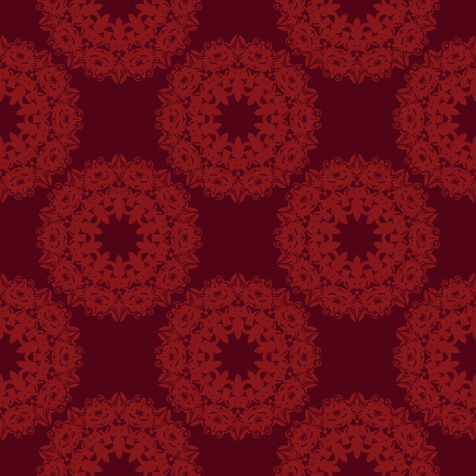 Seamless background with decorative flowers. Mexico. Design with manual hatching. Ethnic boho ornament. Textile. illustration for web design or print. vector