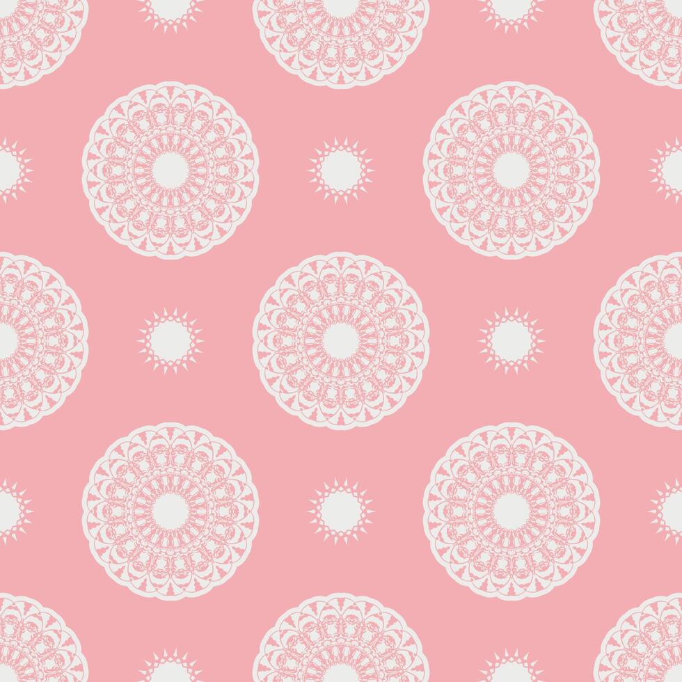The geometric pattern with lines ,Tints of Pink Seamless pattern, Vector Seamless pattern. Repeating geometric, Seamless floral pattern.