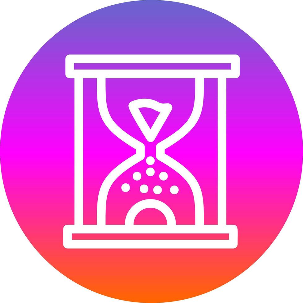 diseño de icono de vector de reloj de arena