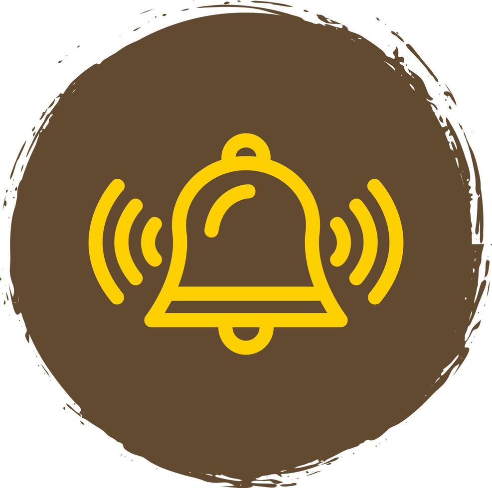 Ring Bell Vector Icon Design