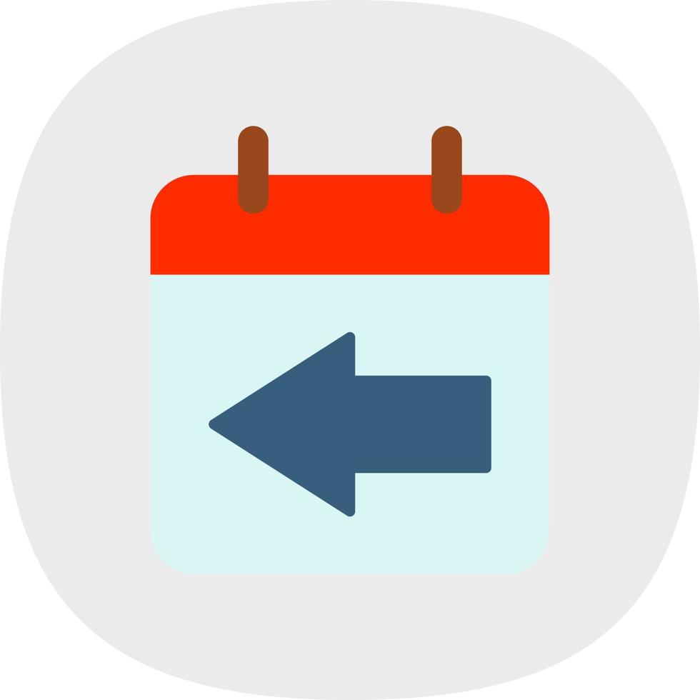 Yesterday Vector Icon Design