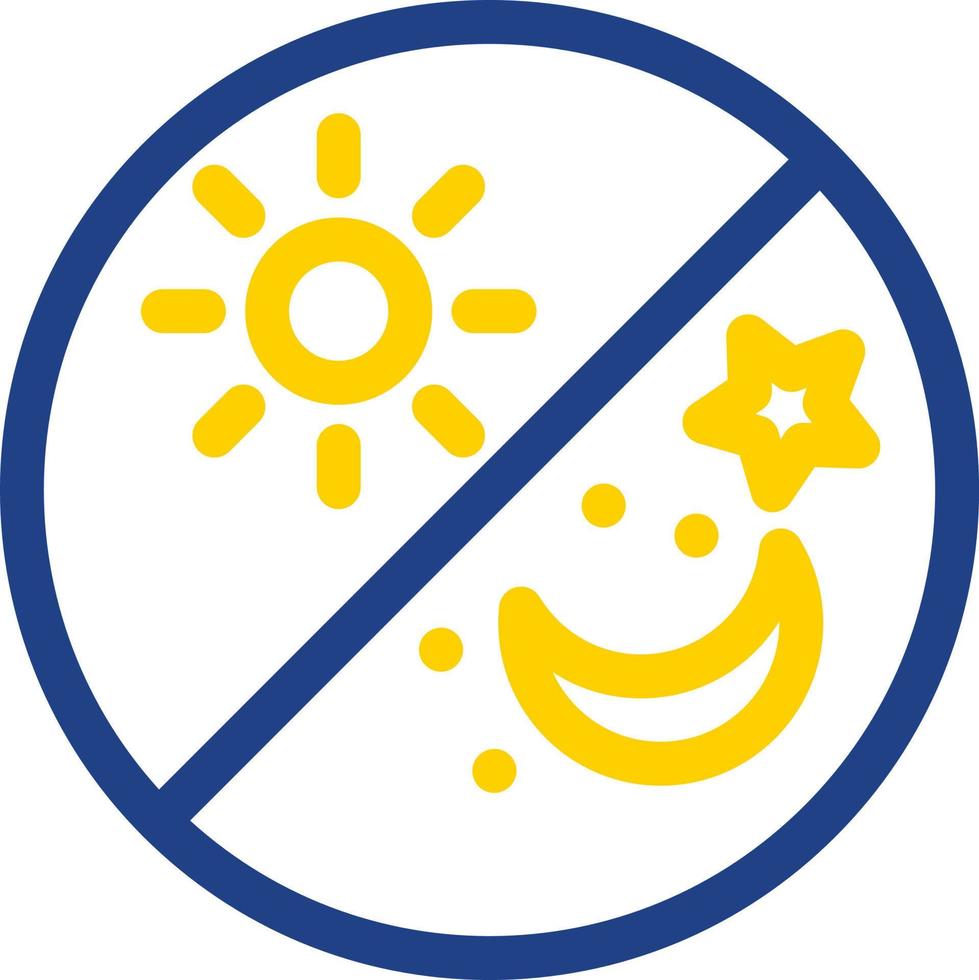 Day and Night Vector Icon Design